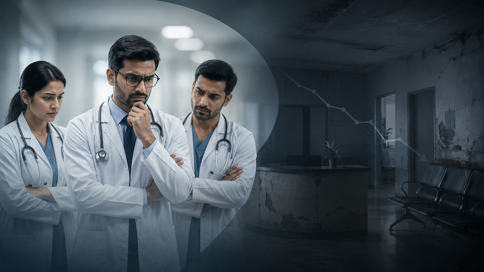 Clinic business planning illustration